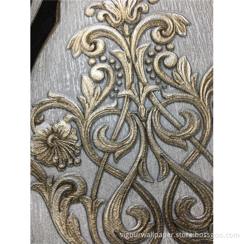 environment friendly pvc wallpaper for home decor